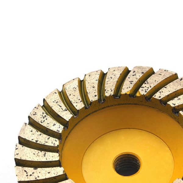 100mm 4" Diamond Cup Wheel Grinding Disc Aluminum Based Grit 100