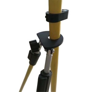 Twist Lock Range Pole With Prism GNSS Prism Pole Bipod