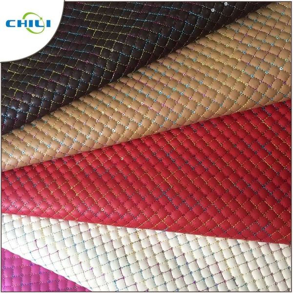 Buy 2019 Fashionable New Design Embossed Rexine Shoe Leather at wholesale prices