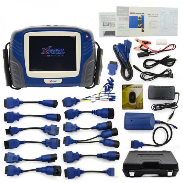 Original XTOOL PS2 Professional Automobile PS2 Heavy Duty Truck Diagnostic Tool Update Online No Need To Connect With PC
