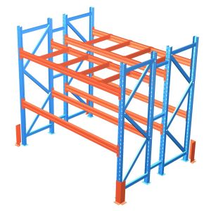 Space Saving Heavy Duty Storage Racks , Cold Roll Steel Racking System Quick