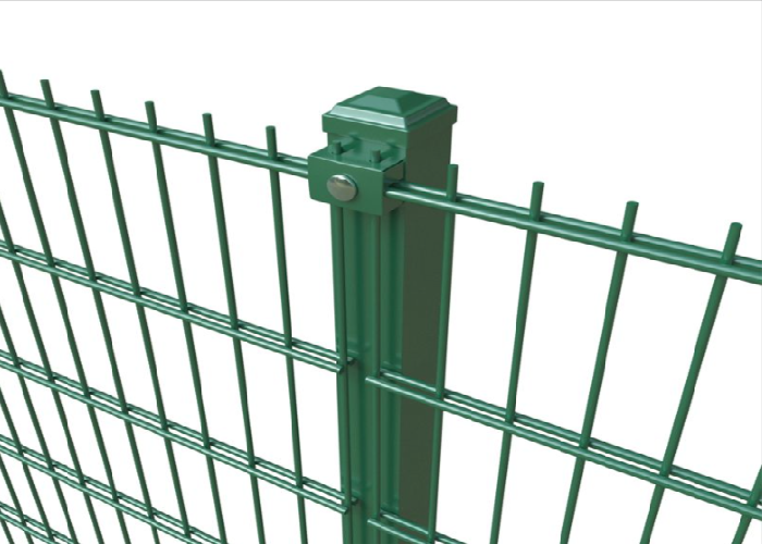 Robust Double Loop Wire Fencing Panels Easy Install Long Service Life