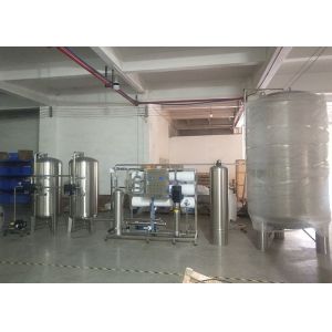 3000L/H Mineral Water Treatment Equipment Food Industry Desalination