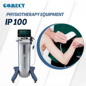 GOMECY Shockwave Physiotherapy Equipment for Pain Relief 13 Shock Heads and 0-21