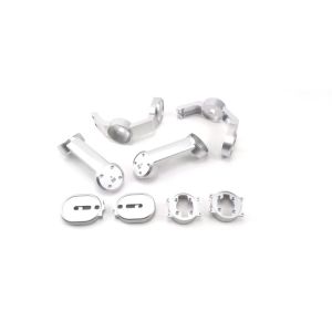 Micro Machining 6061 Aluminum Parts Black Anodized Precision Aluminum CNC