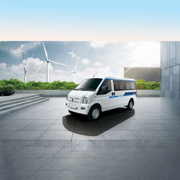 Electric Cars DFSK EC36 Cargo Truck 60V 2000W 4 Wheels / Mini Electric Pickup Truck