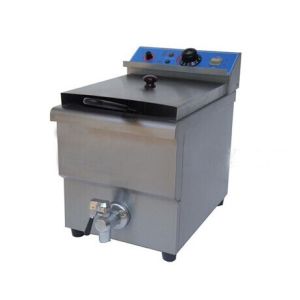 Quality Stainless Steel Single Tank Commercial Electric Deep Fryer Counter Top for sale