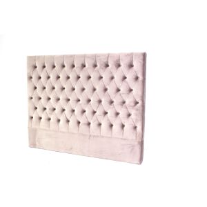 Quality Europe style Luxury button tufted fabric bed with high headboard for sale