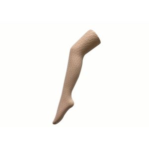 Custom Flower Patterned Ladies Fishnet Tights Snagging Resistance