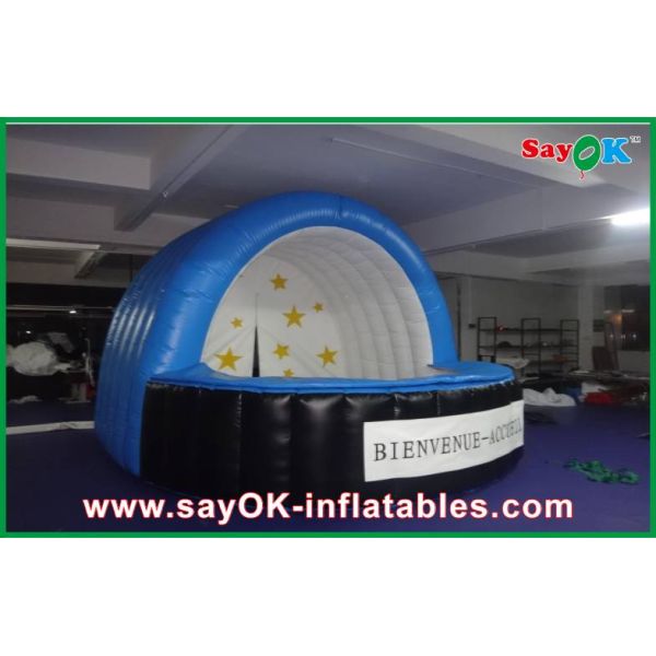 Inflatable Sales Stand For Exhibition Advertising Air Blower Inflatable Bar With Logo Printing , Environment Concerned