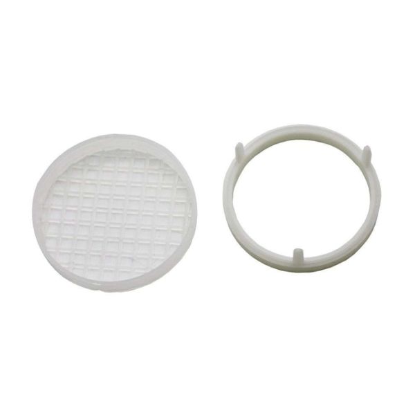 Round Queen Cage Queen Rearing Beekeeping Plastic Bee Queen Catcher White Color