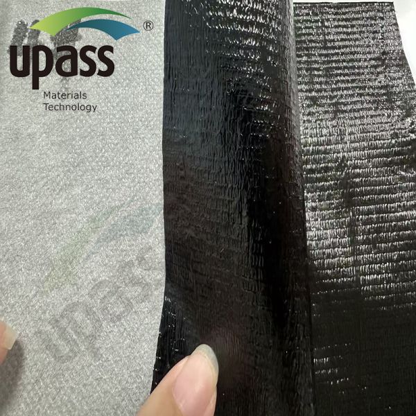 Non-Woven Polypropylene(PP) Mat Flame Resistant PP PE PP Membrane for Carrierless Self-adhesive Waterproofing Membrane