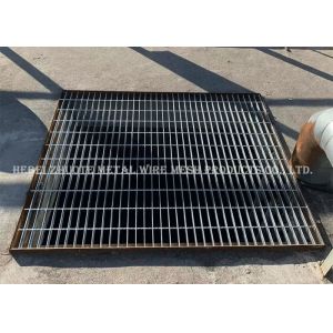Galvanized Walkway Platform Heavy Duty Steel Grating 32*5mm For Trailer Floor