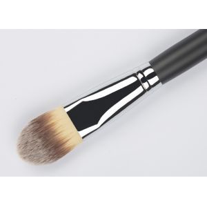 High Quality Oval Foundation Brush With Eco-friendly Vegan Taklon