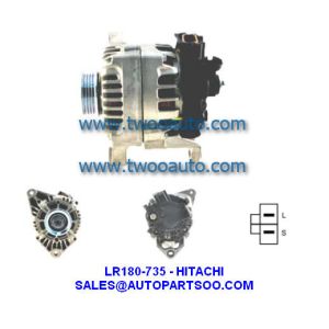 LR235-403T LRA02483 - HITACHI Alternator 24V 35A Alternadores