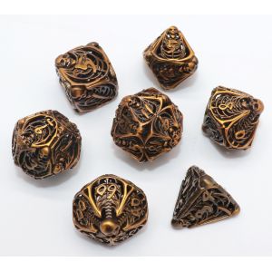 Quality Neat Sharp Edges Mini Polyhedral Dice DND Wear Resistant Sturdy for sale
