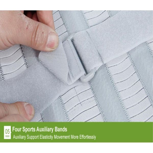 Adjustable Breathable Exercise Belt Men Women Weight Back Brace Widden Waist Support