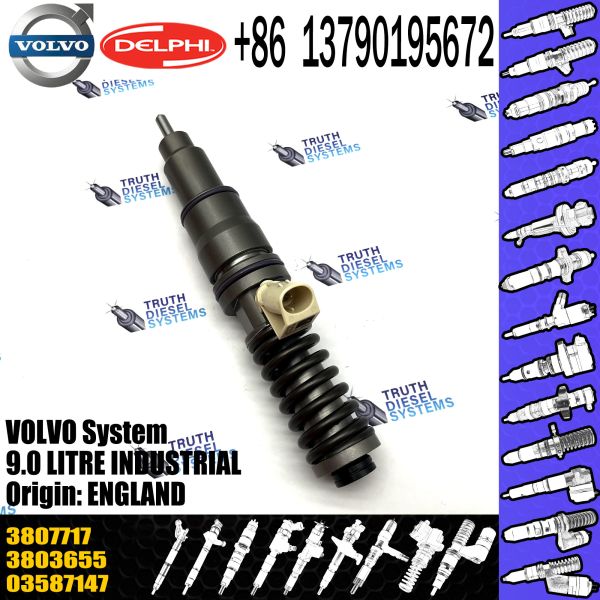 common rail injector 03807717 3807717 for VOL Penta D12 high quality auto parts injector nozzle 03807717 3807717