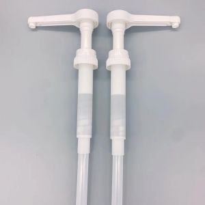 China 15ml Reusable Plastic Syrup Pump 38 400 Pour Sauce Pump on sale