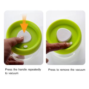 Watertight Compressed Air Glass Storage Jars Manually Pressed