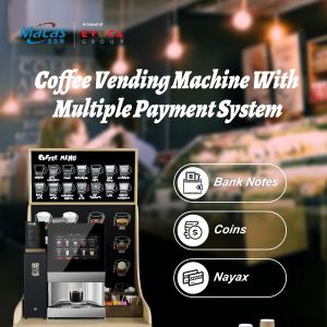 WIFI 4G Commercial Coffee Vending Machine Automatic Espresso Coffee Machine