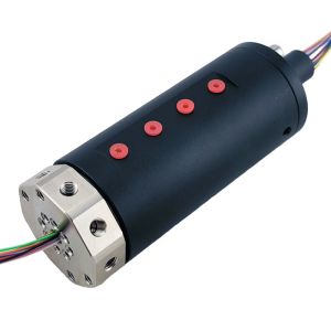 Gas Electric Combination Aluminum Slip Ring 8 Channel M5 Interface