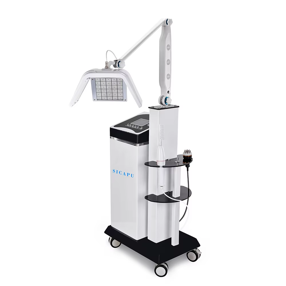 Quality Non Invasive Hair Follicle Stimulation LLLT Hair Growth Machine With High Frequency Comb for sale