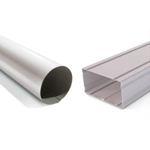 Gear Box Driven Round Downspout Machine Cold Roll Forming