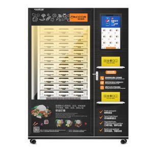 China Hot Sandwich Vending Machine Burger Vending Machine With Microwave Oven on sale