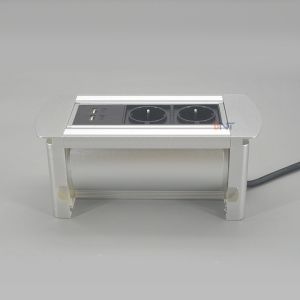 China Meeting Desk Flip Up Rotary Conference Table Outlet on sale