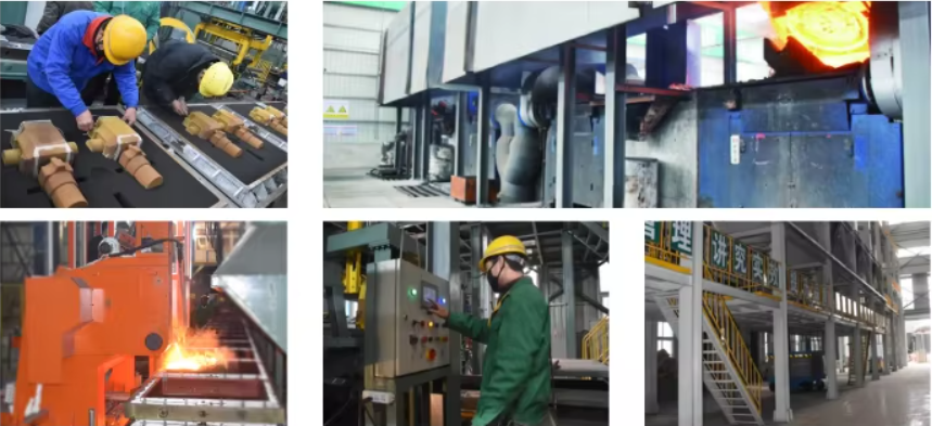 Metal Foundry Ductile Iron Sand Casting Electrical Fittings Ferrul Tie Rod System Concrete Forming Pencil Rod Clamp