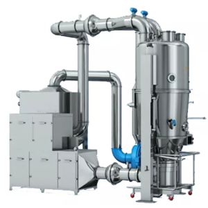 FLP Series Medicine Coating Machine Fluidized Bed Coater Dryer Granulating