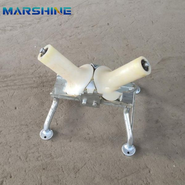 Cable Reel Turning Roller One Way Nylon Stringing Block Turning Cable Laying Roller