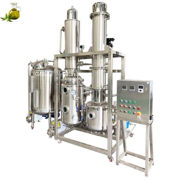 Industrial Low Temperature Ethanol Extraction Machine / Herbal Oil Extraction