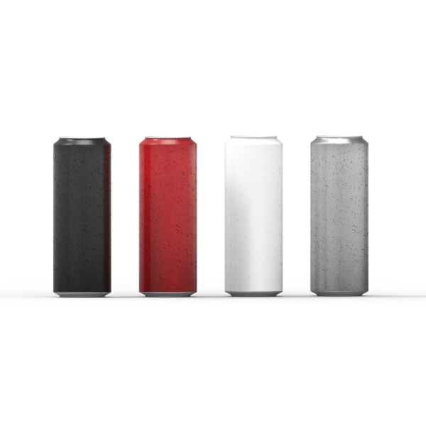 Buy 16oz Ounce aluminum drink containers with B64 Lid at wholesale prices