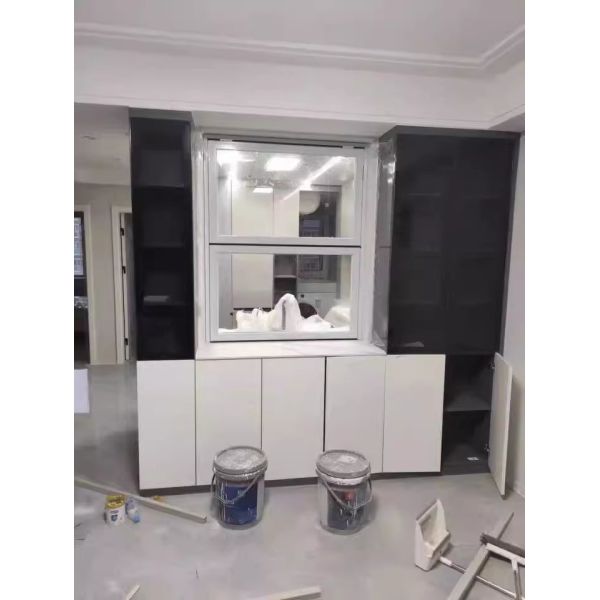 Alloy Household Aluminum Window Black Modern Aluminium Window Design Aluminium