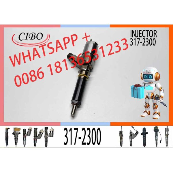 Engine Fuel Injector 10R7675 32F61-00062 295-9130 326-4700 3264700 2959130 3172300 317-2300