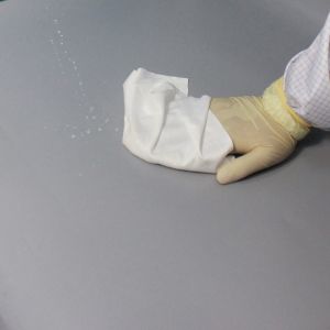 Global Agents Unscent Presaturated Cleanroom Wipes Nonwoven 40pcs Water Wet