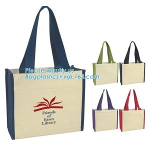 Eco-Friendly standard size 12oz canvas tote bag fashion promotional canvas bag
