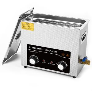 Quality 6L Stainless Steel Dual Frequency Ultrasonic Cleaner with Drain Valve for sale
