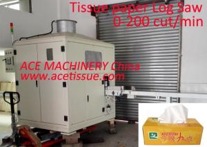 Quality High Speed CE Log Cutting Machine For M Fold Paper Towel for sale