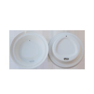 Molded Biodegradable Sugarcane Bagasse Disposable Cups With Lids