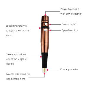 Guangzhou Original Portable Rotary Tattoo Machine Kit With Cheap Price