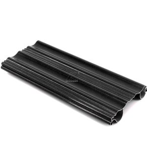 Factory Price Black 6063 Aluminum Roller Shutter Slat Profile