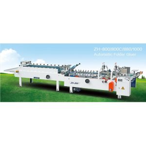 Semi-automatic Box Pasting Machine, Single-side / Double-side, Folding + Gluing