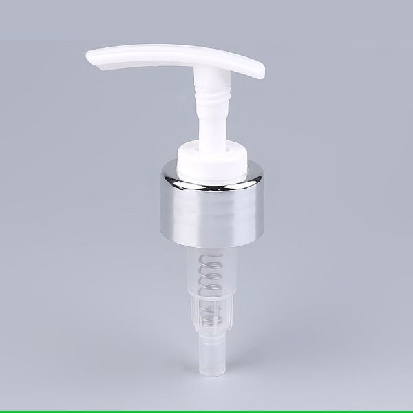 Silver White Luxury 24/410 24/415 28/410 Liquid Soap Plastic Aluminum Cream Lotion Pump For Bottles