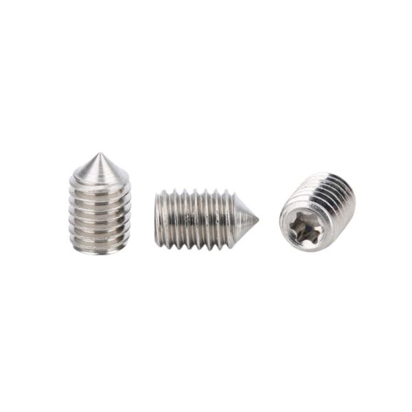 Factory Wholesale Custom Cut Slotted Positioning Screws Slotted Tip Machine