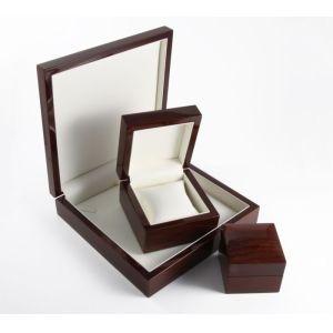 Quality factory price luxury wooden packaging for jewelry for sale