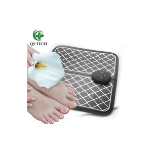 Quality electrical foot massager with detachable control unit EMS electric mat foot circulation massager for sale