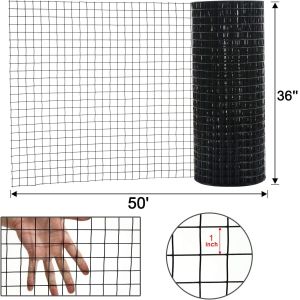 China Factory Direct Sale 1/4 Inch Galvanized Welded Wire Mesh Pvc Coated Welded